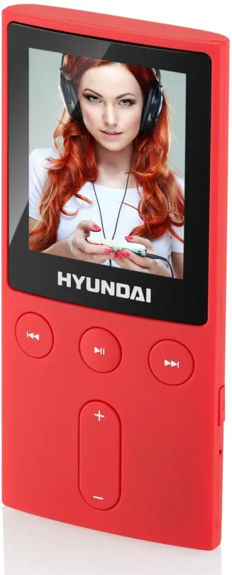 MP4 prehrávač Hyundai MPC 501 FM 4GB červený