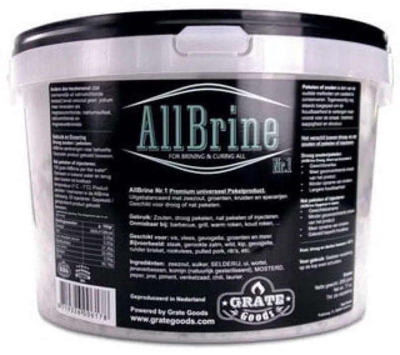 BBQ soľný roztok Allbrine Nr.1 2kg GrateGoods