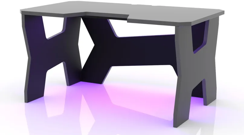 Herná stôl MOSH s RGB LED podsvietením