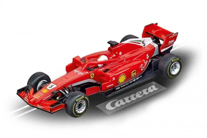 Autíčko pre autodráhu Carrera GO / GO + 64127 Ferrari SF71H S.Vettel