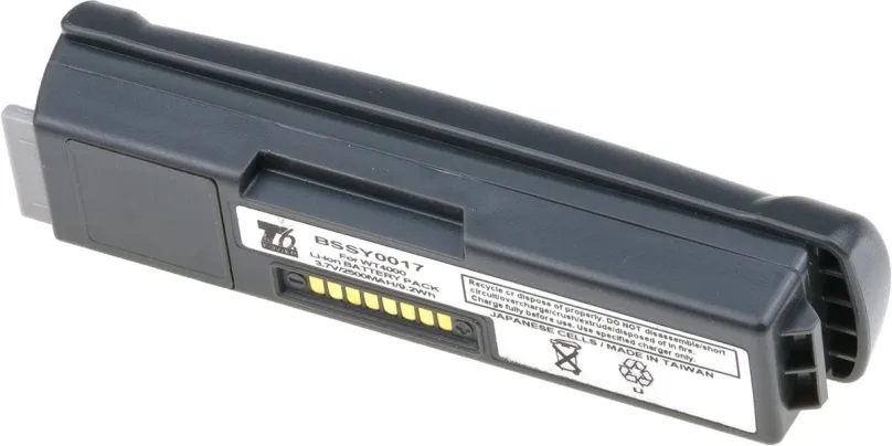 Nabíjacia batéria T6 Power pre čítačku čiarových kódov Symbol 55-000166-01, Li-Ion, 2500 mAh (9,2 Wh), 3,7 V