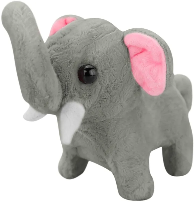 Interaktívna hračka Vergionic 7147 Interaktívny slon chodiaci šedý