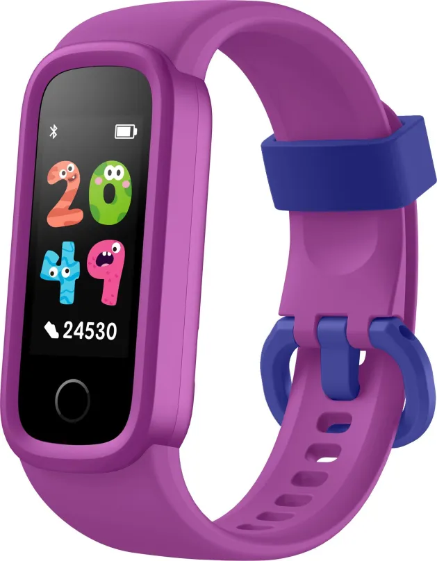 Chytré hodinky WowME Kids Fun Purple, detské, s ovládaním v slovenčine, TFT displej, dotyk