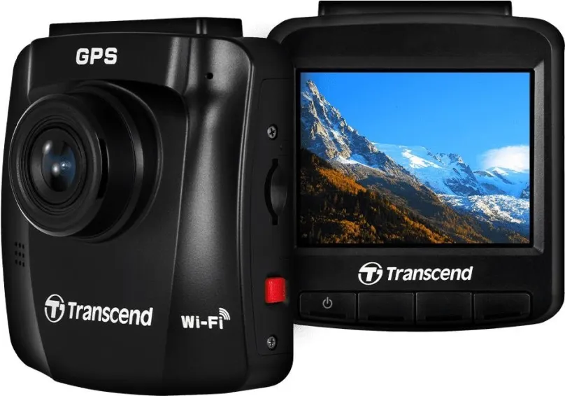 Kamera do auta Transcend DrivePro 250, so snímačom CMOS 1/2,8", uhol záberu 140°, 2,4