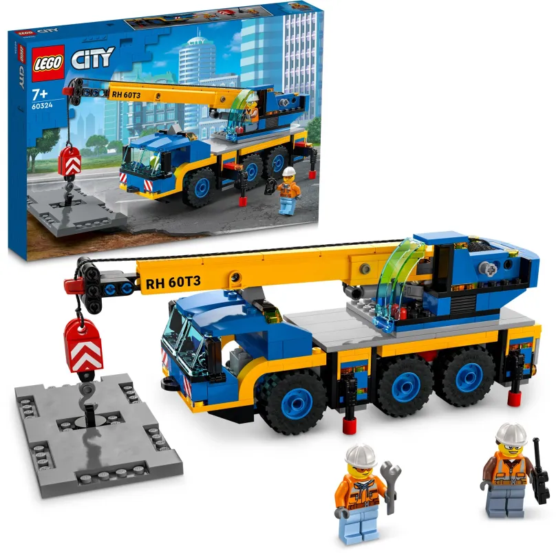 LEGO stavebnica LEGO® City 60324 Pojazdný žeriav