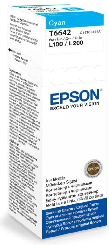 Atrament do tlačiarne Epson T6642 azúrová