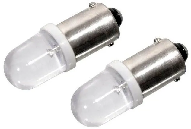 LED autožiarovka COMPASS 1 LED 12V Ba9s biela 2ks