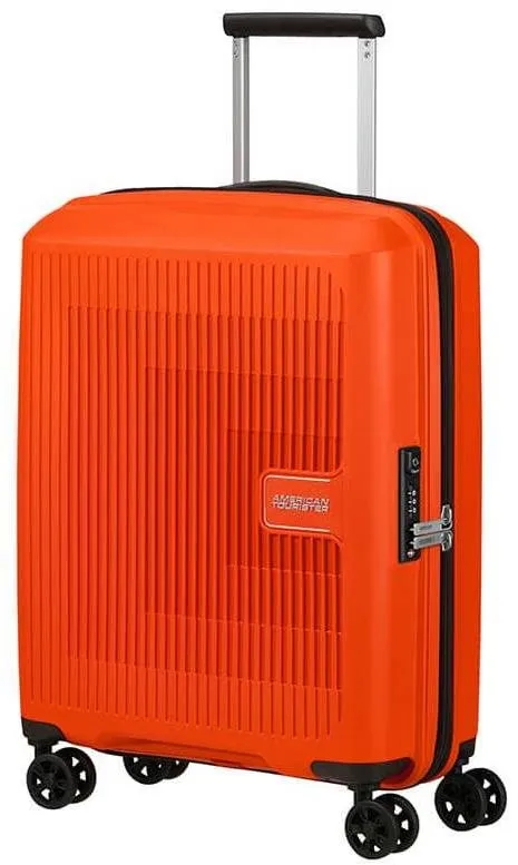 Cestovný kufor American Tourister Aerostep Spinner 55 EXP Bright Orange