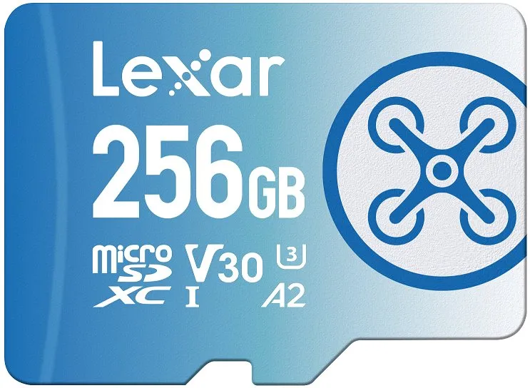 Lexar pamäťová karta 256GB FLY High-Performance 1066x microSDXC™ UHS-I, (čítanie/zápis: 160/90MB/s) C10 A2 V30 U3