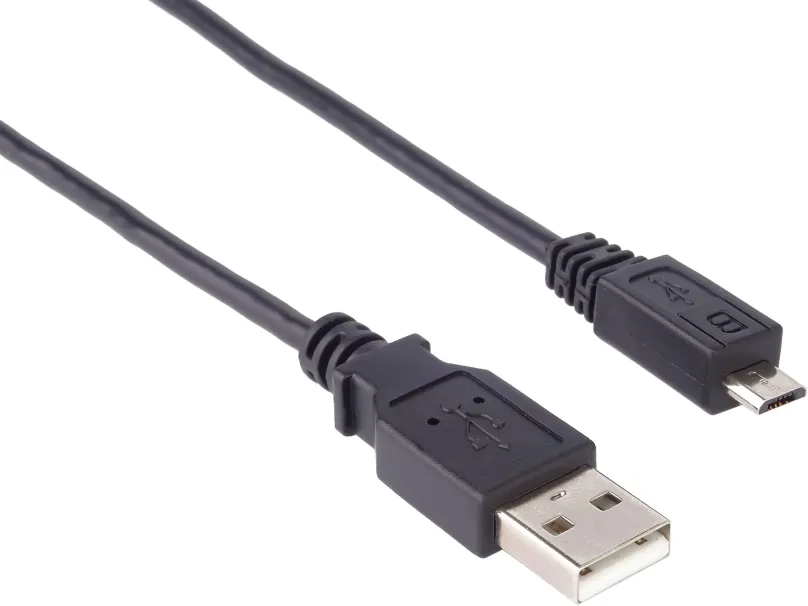 Dátový kábel PremiumCord USB 2.0 prepojovací AB micro 1.5m