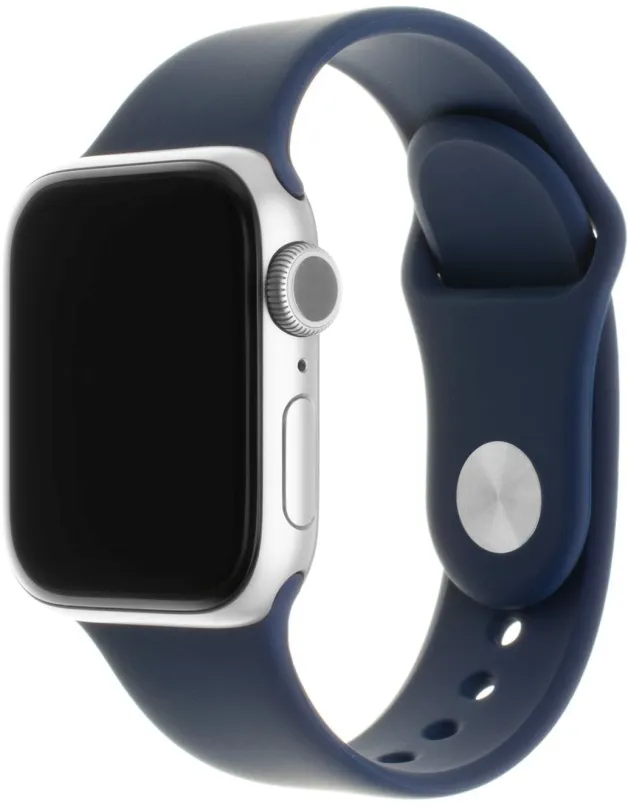 Remienok FIXED Silicone Strap SET pre Apple Watch 42/44/45/Ultra 49mm modrý