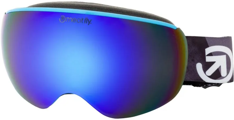 Lyžiarske okuliare Meatfly Ekko S, Blue, One Size