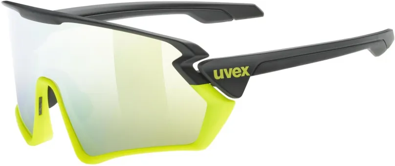 Cyklistické okuliare Uvex športové okuliare 231 black yell.m/mir.yel
