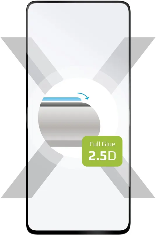 Ochranné sklo FIXED FullGlue-Cover pre Xiaomi Mi 11i čierne