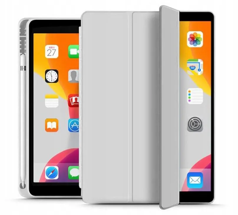 Púzdro na tablet Tech-Protect SC Pen púzdro na iPad 10.2'' 2019 / 2020 / 2021, šedé