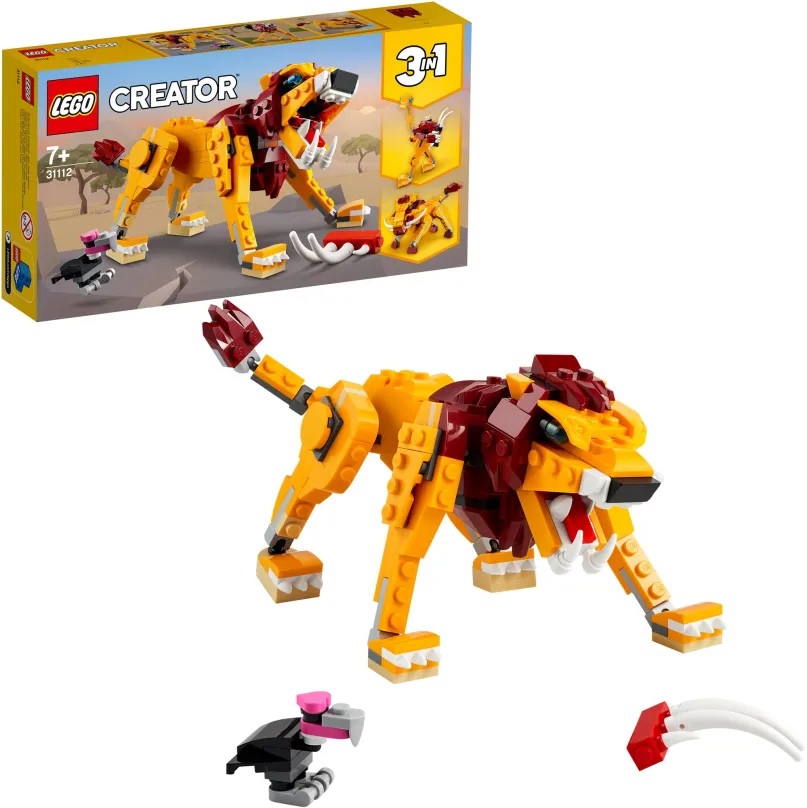 LEGO stavebnica LEGO® Creator 31112 Divoký lev