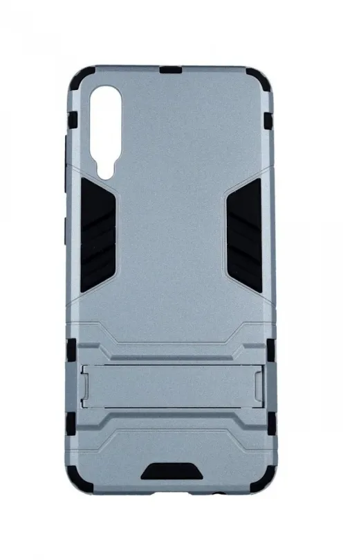 Kryt na mobil TopQ Samsung A50 so stojanom šedý 41316