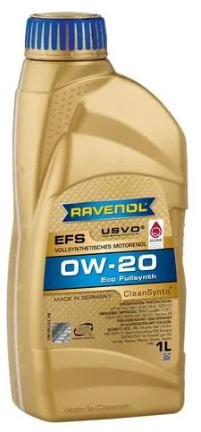 Motorový olej RAVENOL EFS SAE 0W-20; 1L