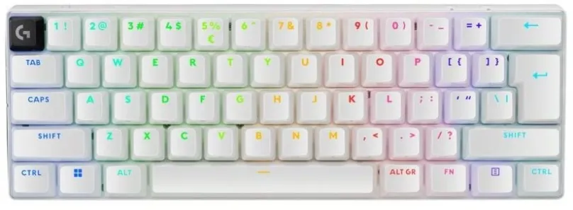 Herná klávesnica Logitech G PRO X 60 Lightspeed Gaming Keyboard, biela