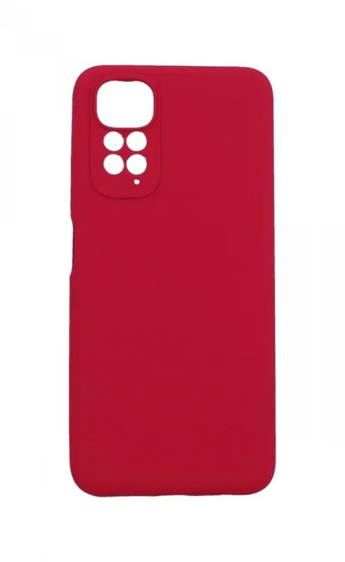 Kryt na mobil TopQ Kryt Essential Xiaomi Redmi Note 11 malinovo červený 85547