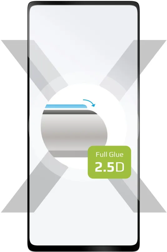 Ochranné sklo FIXED FullGlue-Cover pre Samsung Galaxy S20 FE čierne