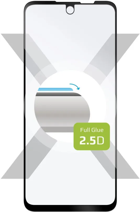Ochranné sklo FIXED FullGlue-Cover pre Motorola Moto G41 čierne