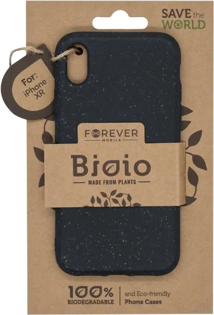 Kryt na mobil Forever Bioio pre iPhone XR čierny