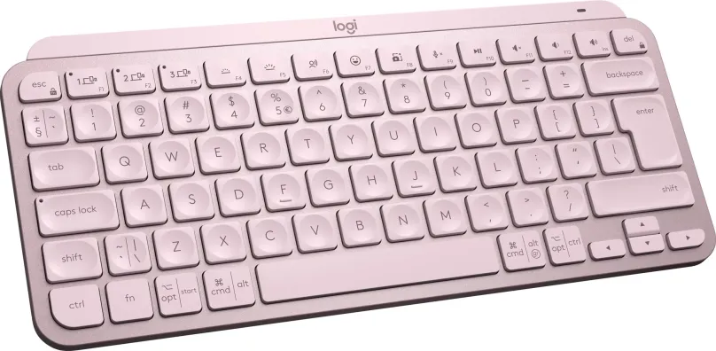 Klávesnica Logitech MX Keys Mini Minimalist Wireless Illuminated Keyboard, Rose - US INTL