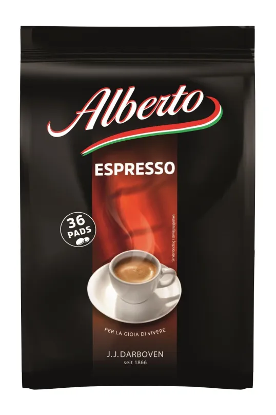 ESE podľa ALBERTO Espresso Pads 36x7g