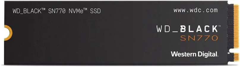 SSD disk WD Black SN770 NVMe 250GB, M.2 (PCIe 4.0 4x NVMe), rýchlosť čítania 4000MB/s, rýc