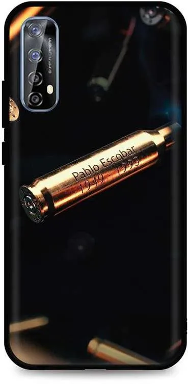 Kryt na mobil TopQ Realme 7 silikón Pablo Escobar Bullet 61991