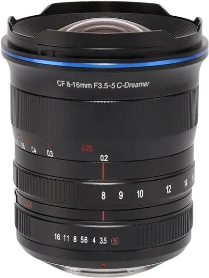 Objektív Laowa 8-16 mm f/3,5-5 Zoom CF Fuji X