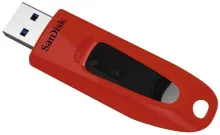 Flash disk SanDisk Ultra 64 GB červený, 64 GB - USB 3.2 Gen 1 (USB 3.0), konektor USB-A, r