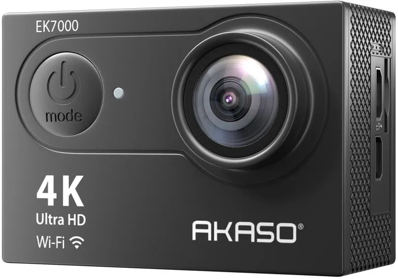 Outdoorová kamera Akaso EK7000, 4K/25 fps, 2“ displej, uhol záberu až 170 °, výdrž až 90 m