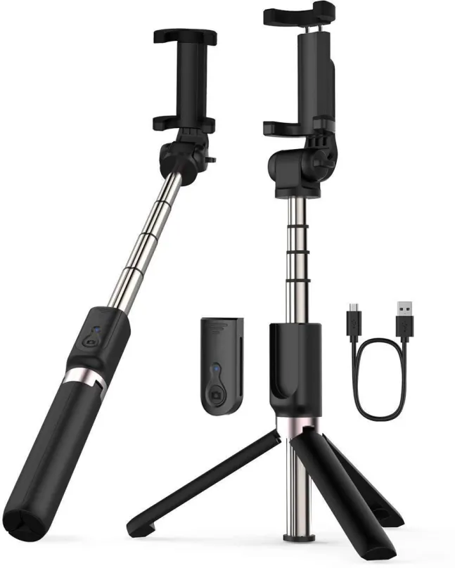 Selfie tyč Apexel Selfie tyč Tripod 3-in-1 s diaľkovým ovládaním