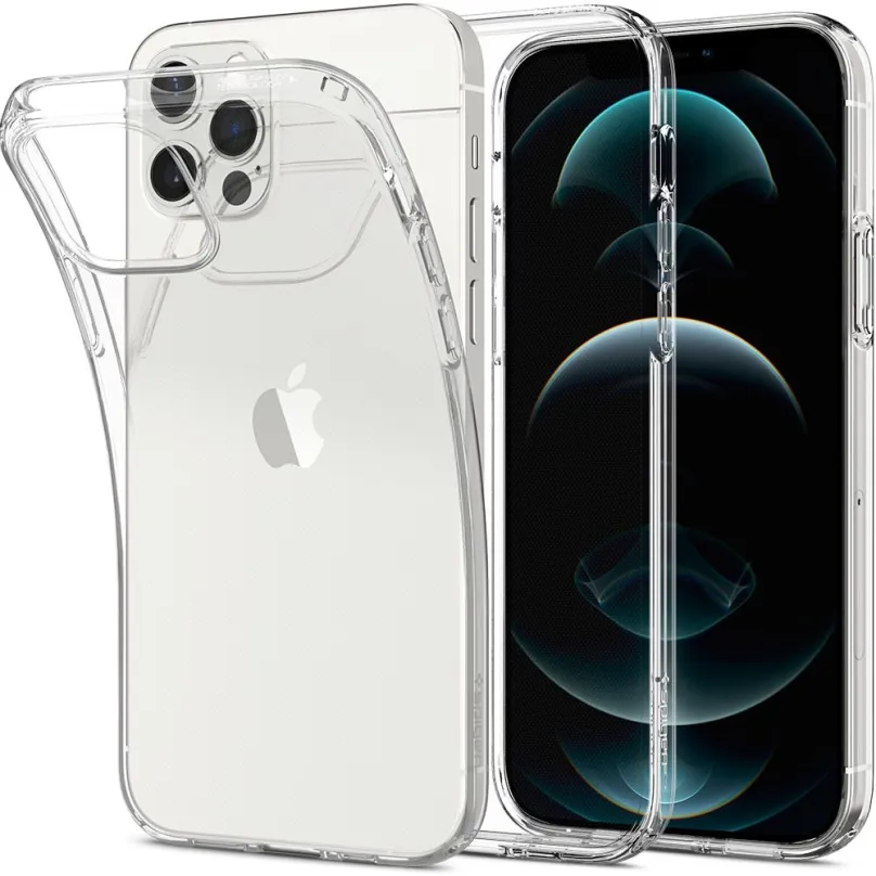 Kryt na mobil Spigen Liquid Crystal Clear iPhone 12 / iPhone 12 Pro