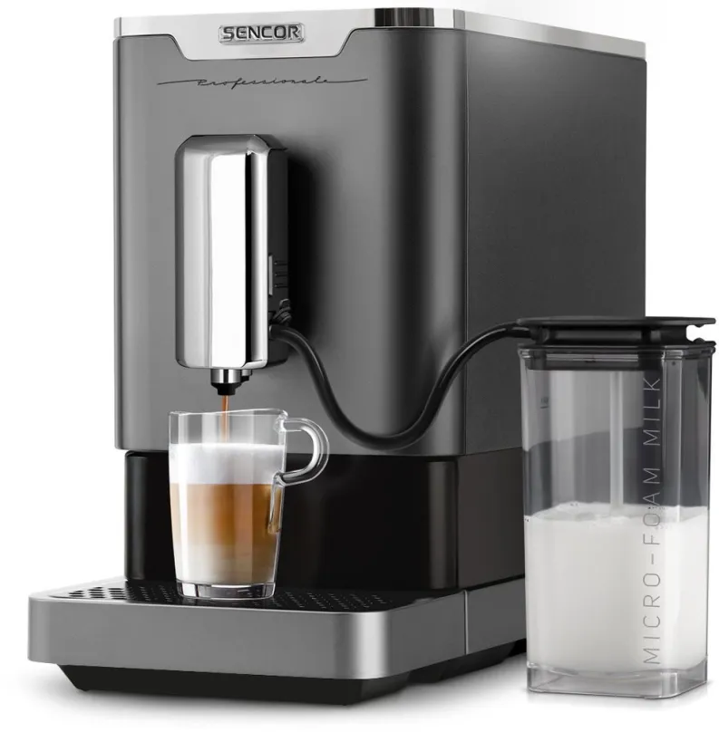 Automatický kávovar SENCOR SES 9200CH Automatické Espresso, s mlynčekom s kapacitou 150 g,