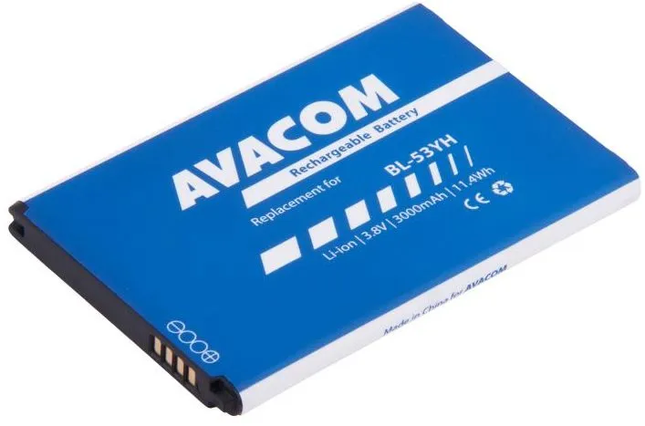 Batéria pre mobilný telefón Avacom pre LG D855 G3 Li-ion 3,8 V 3000mAh (náhrada BL-53YH)