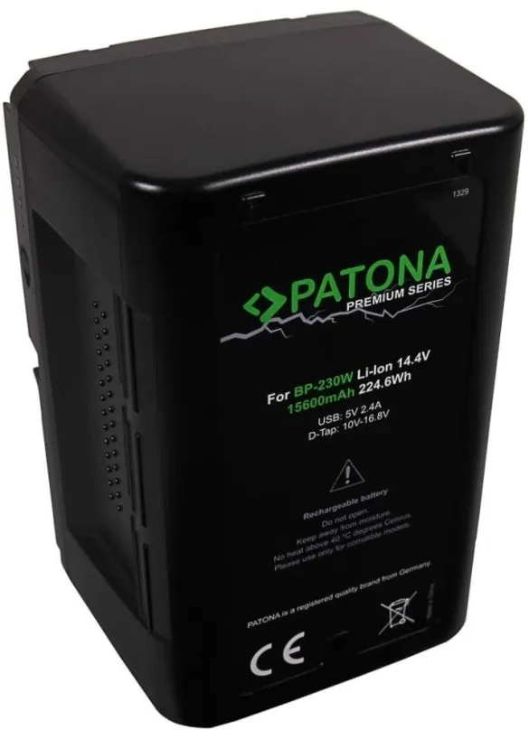 Batéria pre fotoaparát PATONA V-Mount kompatibilná so Sony BP-230W