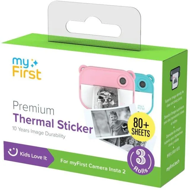 Fotopapier Termo papierové samolepiace kotúčiky myFirst Thermal Sticker