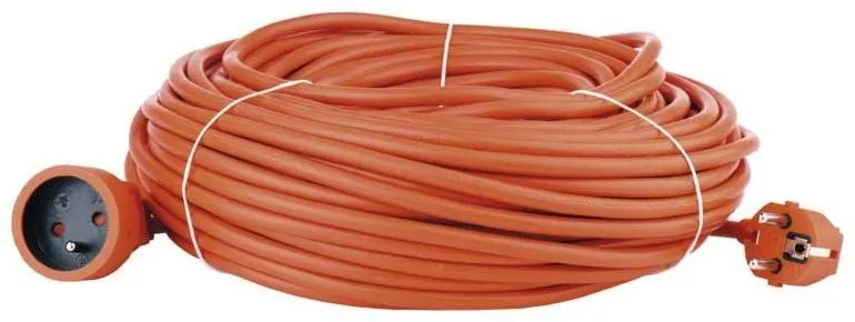 Predlžovací kábel Emos Predlžovací kábel 40m, oranžový