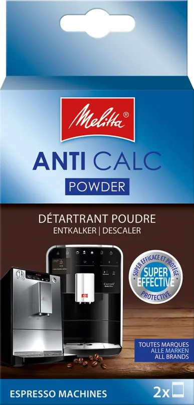 Odvápňovač Melitta Anti Calc espresso, pre plne automatické kávovary a prístroje na prípr.