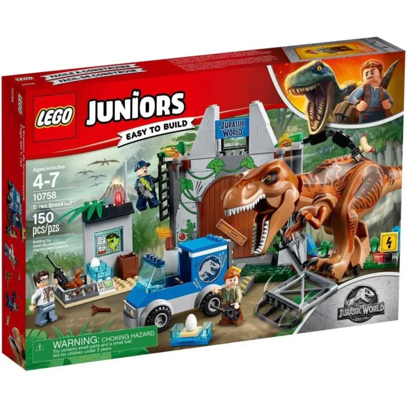 Stavebnice LEGO Juniors 10758 Útek T. Rexa