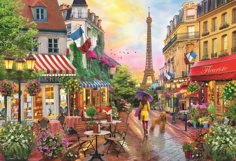 Puzzle Trefl Puzzle Čarovný Paríž 1500 dielikov