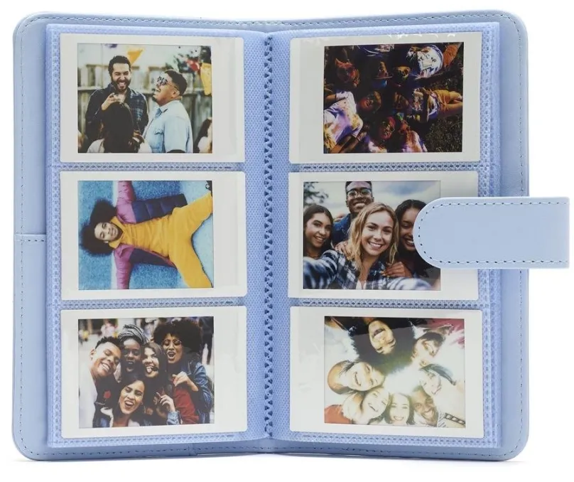 Fotoalbum Fujifilm Instax Mini 12 Pastel Blue album, zasúvací, pre 108 ks fotografií, 18