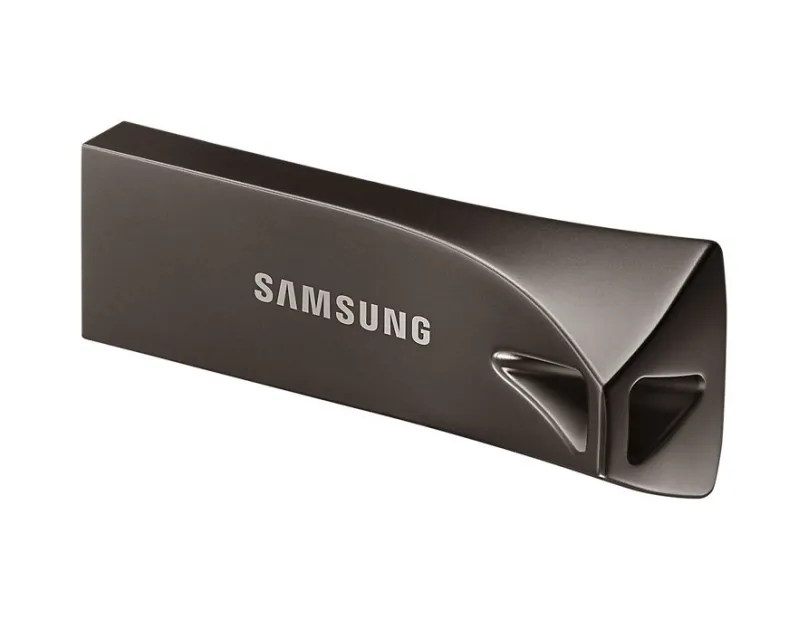 Flash disk Samsung USB 3.1 32GB Bar Plus - titán grey, USB 3.2 Gen 1 (USB 3.0), USB-A, kap