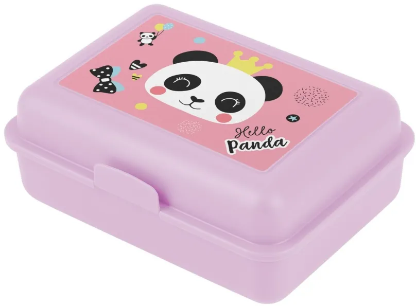 Olovrantový box BAAGL Box na desiatu Panda