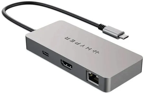 Replikátor portov HyperDrive 5v1 USB-C Hub (WWCB), strieborný