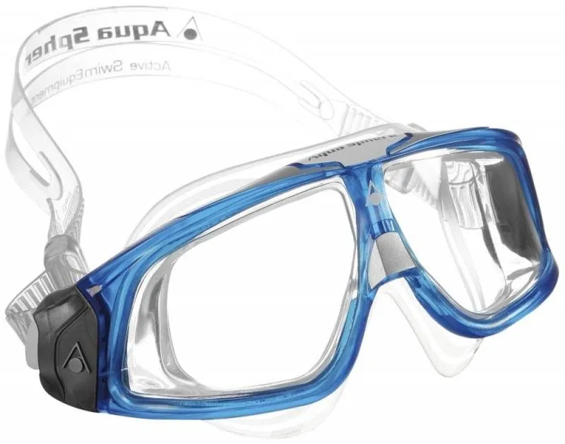 Plavecké okuliare Aquasphere Seal 2.0, modrá/biela, číry zorník