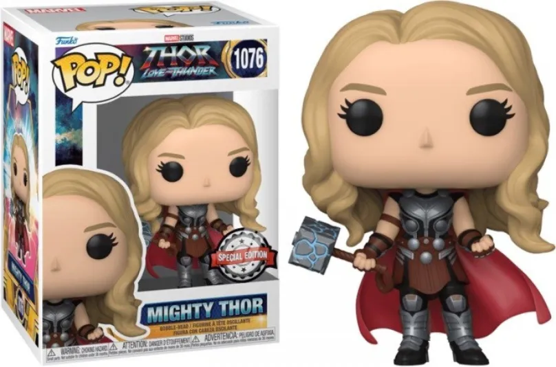 POP Marvel Funko: Thor L&T S1- Mighty Thor(MT)